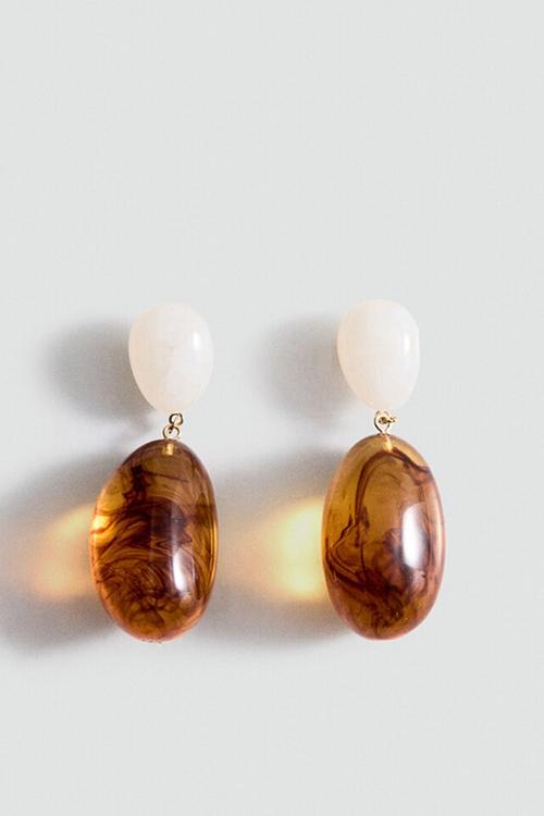 Tamina Earrings - Brown