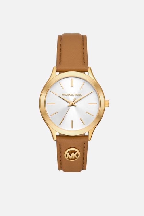 Michael Kors Slim Runway Three-Hand Watch MK7543 - Brown