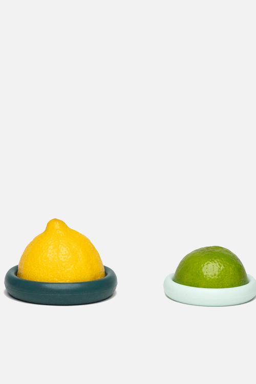 Food Huggers Citrus Savers Set of 2 - Forest Mint