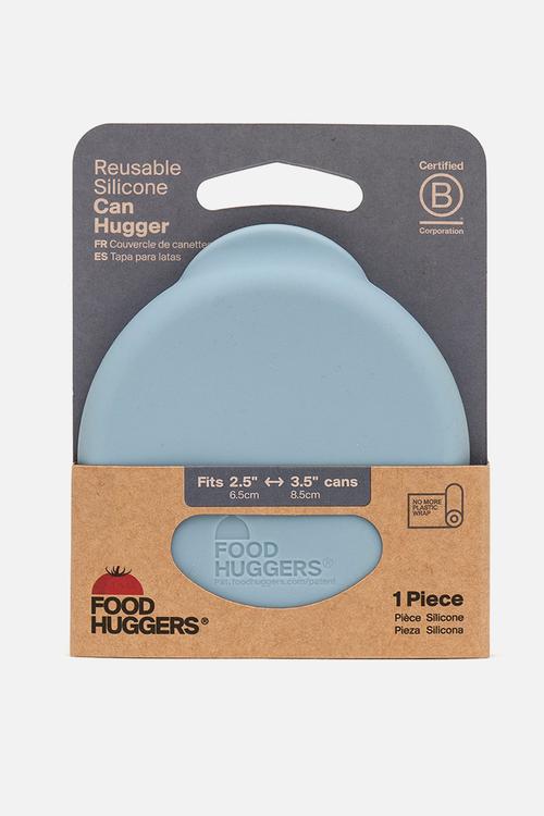 Food Huggers Silicone Airtight Can Hugger - Cool Blue