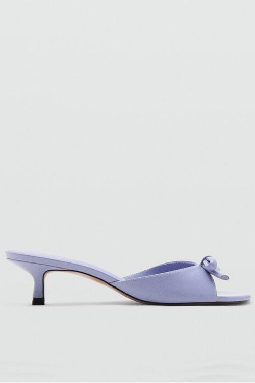 Cos open toe mule - light/pastel purple