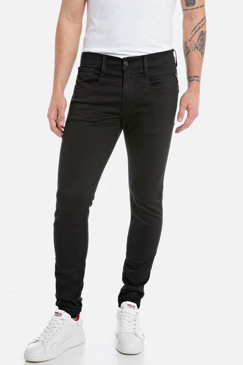 ANBASS SLIM-FIT JEANS - BLACK