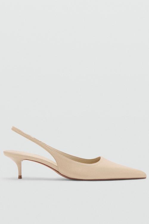 Tom closed toe slingback - light beige