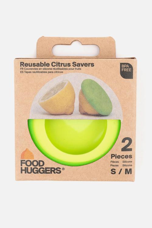 Food Huggers Citrus Savers Set of 2 - Fresh Greens