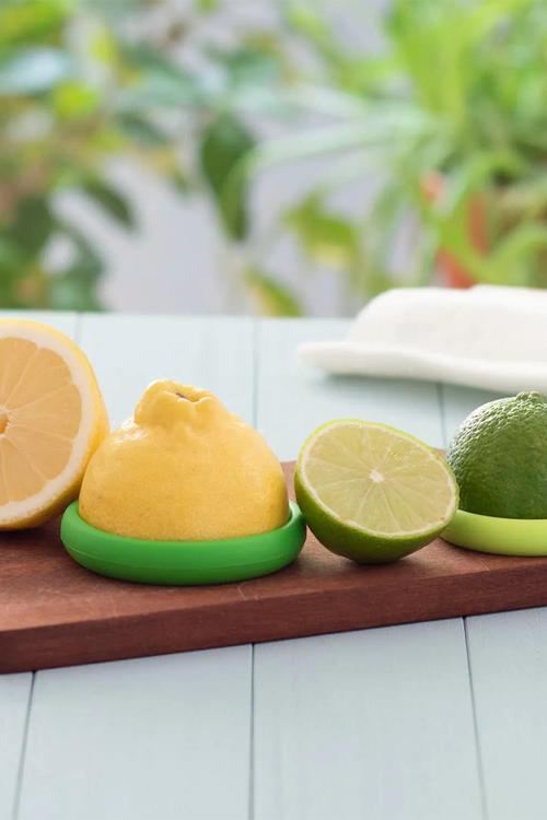 Food Huggers Citrus Savers Set of 2 - Fresh Greens