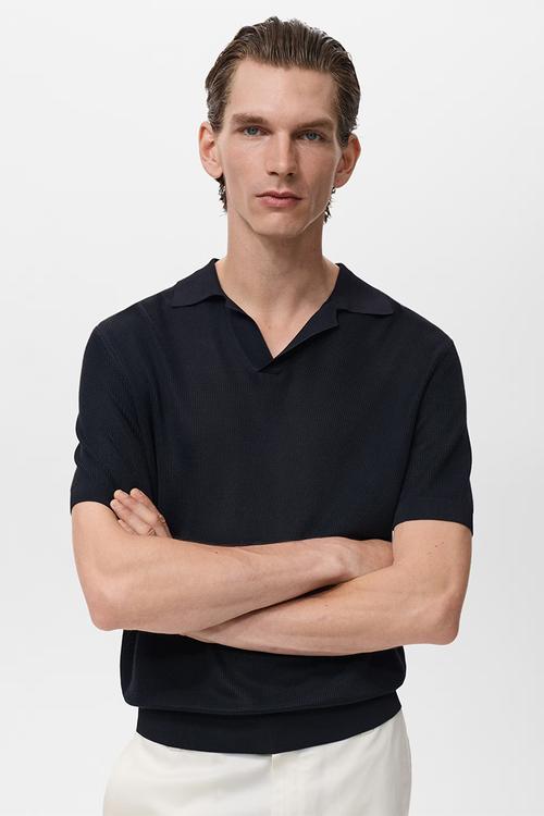 Polo shirt boda - dark blue