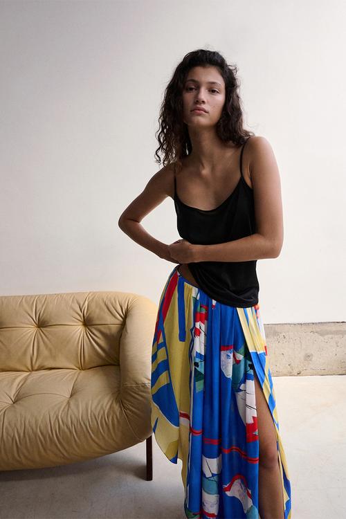 Skirt samanta - medium blue