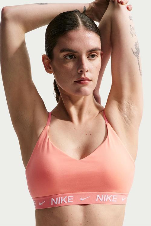 W Nk Df Indy Lgt Spt Bra - Crimson Bliss