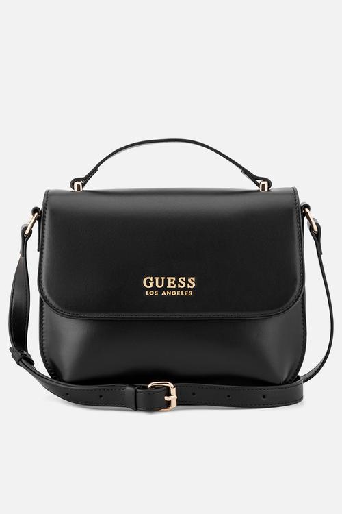 Spring Hill Convertable Crossbody Flip Bag- Black