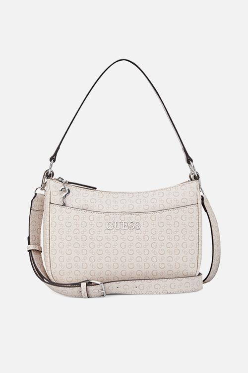 Granby Mini Crossbody Top Zip Bag- Almond