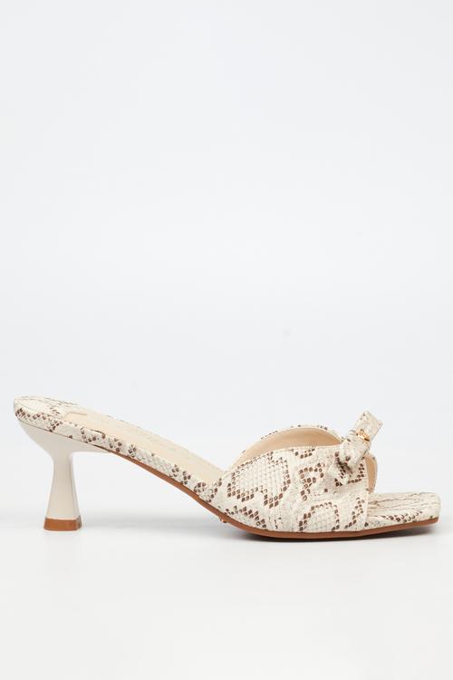 Eldora 1 open toe mule - snake