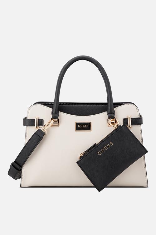 Rosie Satchel Bag - Stone Multi