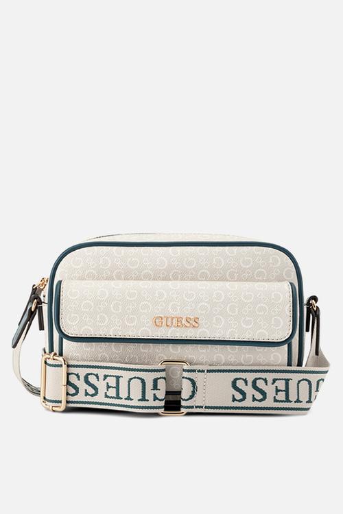 Erin Mini Crossbody Top Zip Bag- Stone Grey
