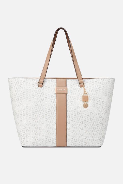 Isabella Tote Bag- White