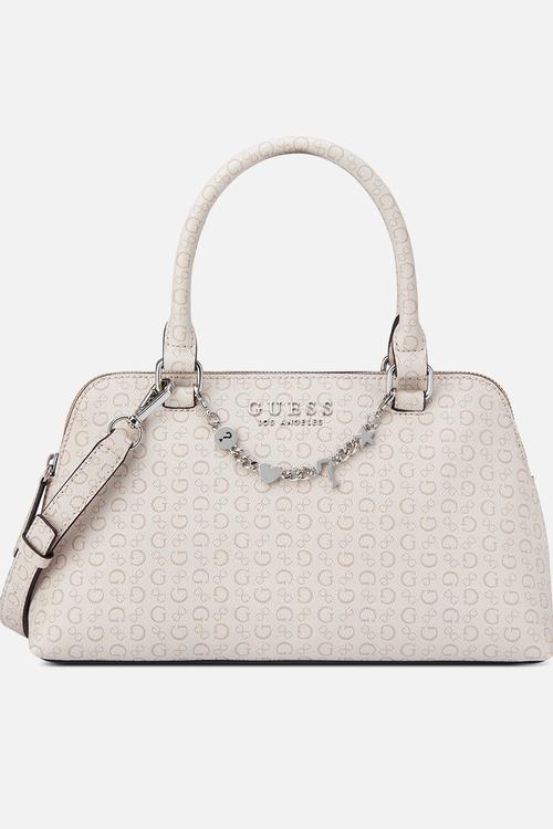 Kelli Satchel Bag- Almond