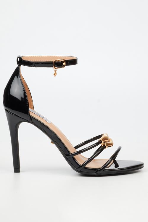 Jazz 45 open toe ankle strap - black