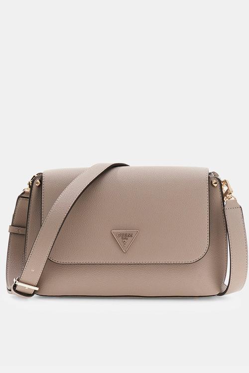 Meridian Flap Crossbody Bag-Dark Taupe