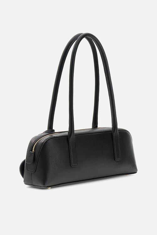 Isabel Small Shoulder Satchel Bag-Black