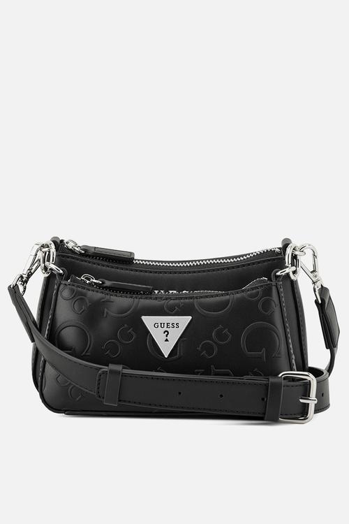 Holly Mini Crossbody Top Zip Bag- Black