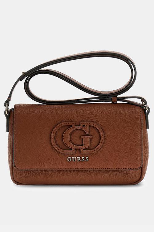 Isola Convertible Crossbody Flap Bag - Cognac