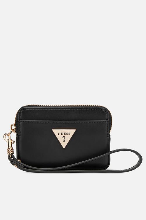 Tasha Sling Wristlet Bag-Black