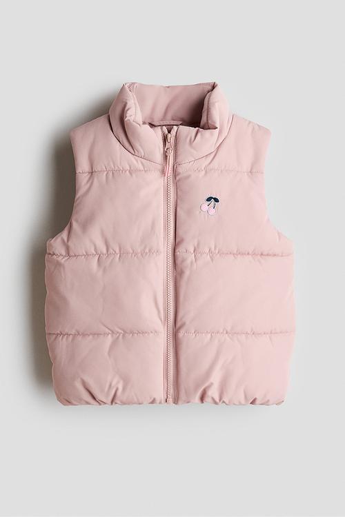 Puffer gilet - old rose