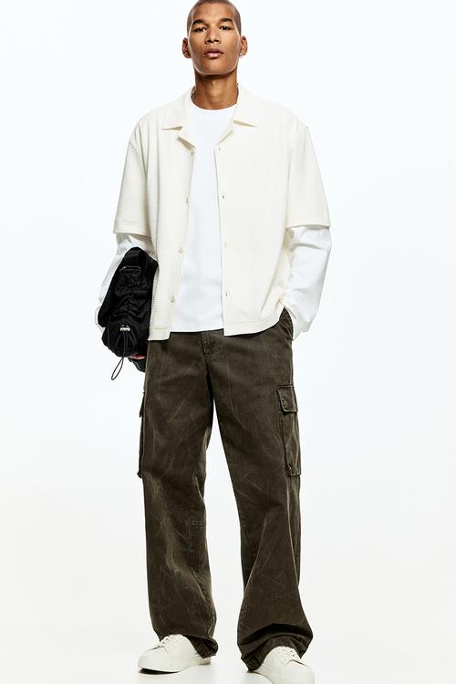 Loose fit shirt - white