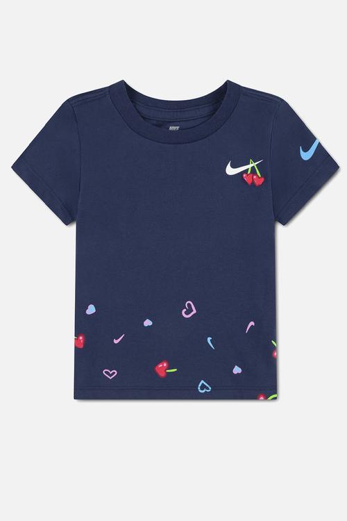 Nkg Cherry Nike Ringlet Tee - Midnight Navy