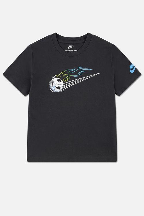 Nkb Soccer Swoosh Tee - Dk Smoke Grey