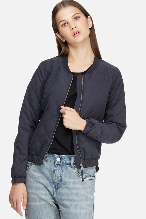 New Treasure quilted bomber
