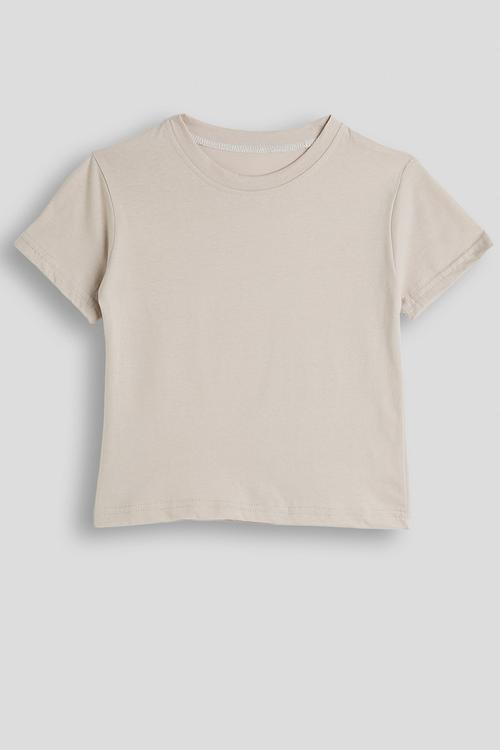 Basic tee - stone