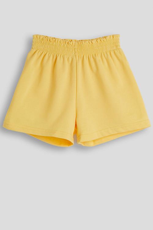 Elaticated waist sweatshorts - sunny yellow