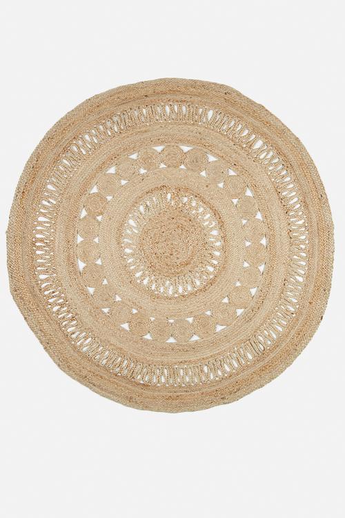 Lila jute rug