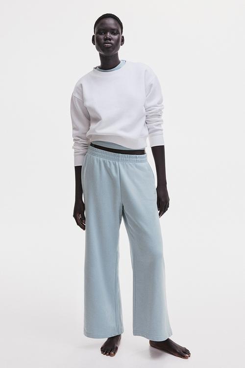 Sweatpants - light turquoise
