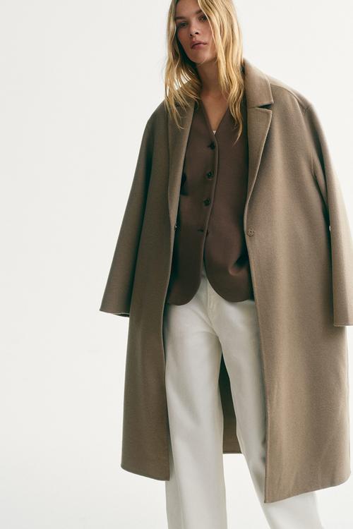 Jersey blazer - brown