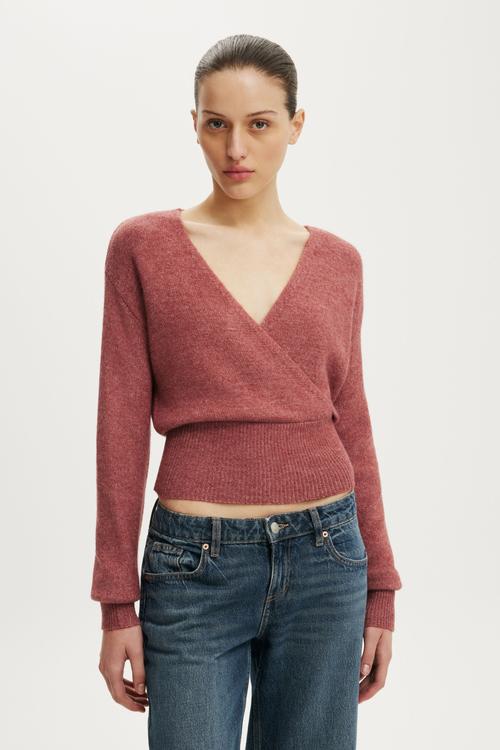 True Knit Ballet Wrap - Warm Clay