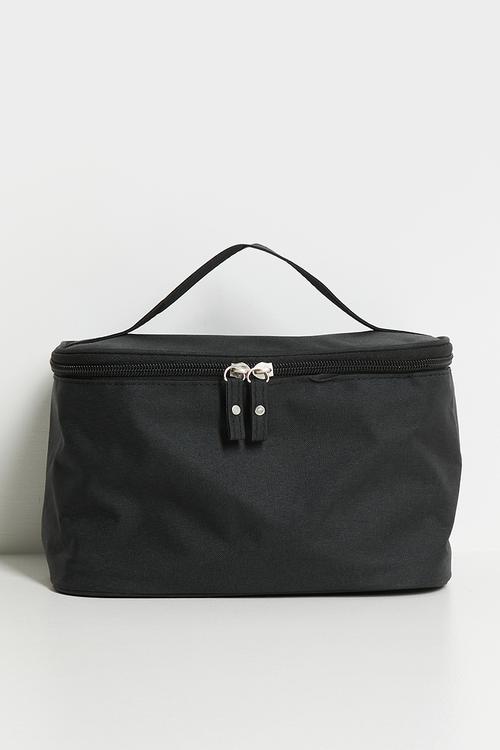 Travel toiletry bag - black