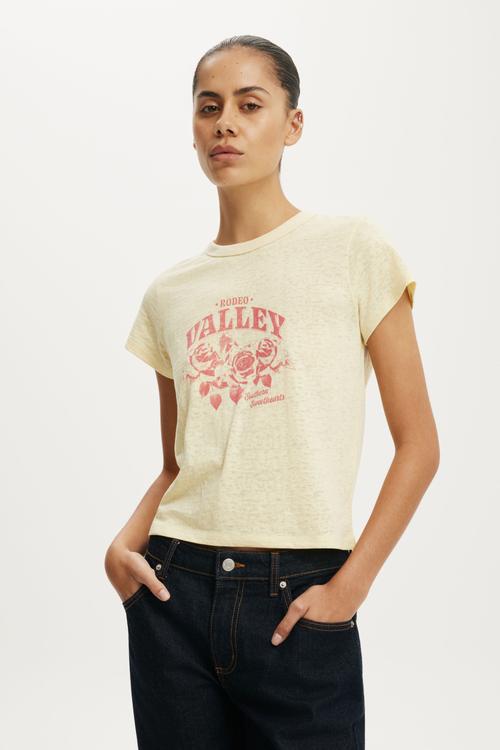 The Original Graphic Tee - Rodeo Valley/Whipped Butter