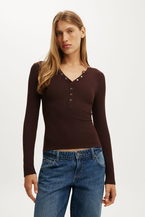 Blake Henley Long Sleeve - Dark Oak