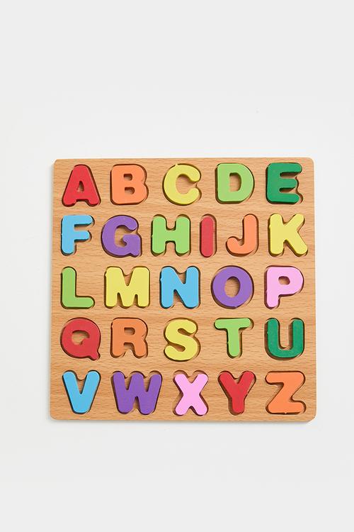 Alphabet puzzle - multicolour