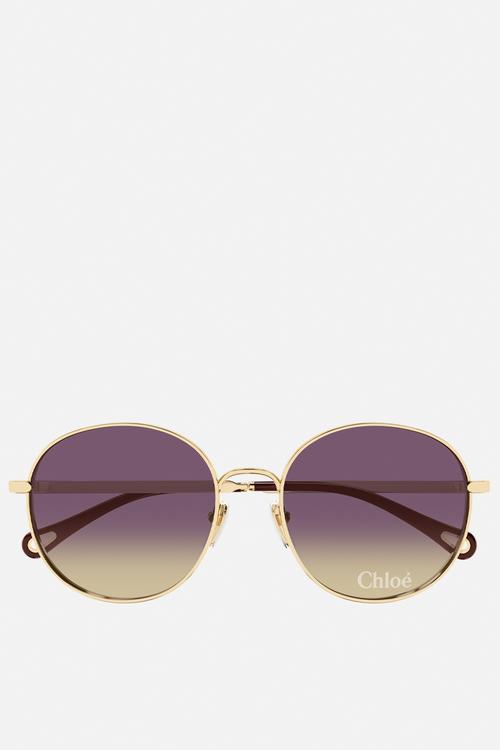 CH0325S-001 55 Sunglass - Gold Violet