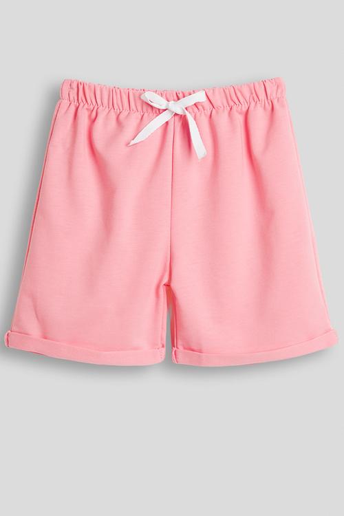 Rolled cuff shorts - pink