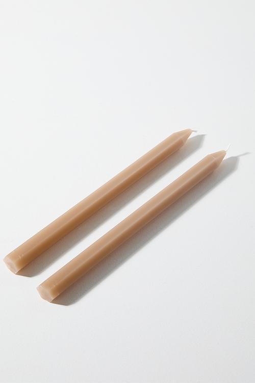 Dinner candle set of 2 - Blush