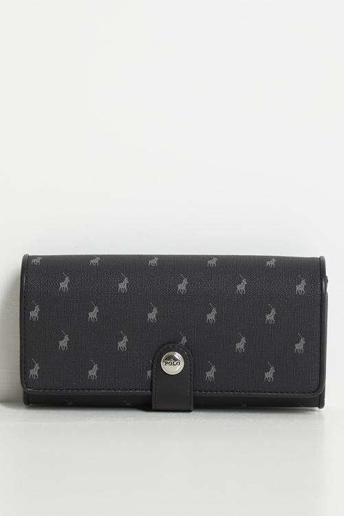 Iconic Trifold Purse - Black