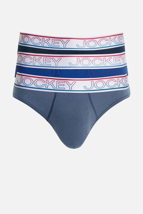 3 Pack plain new gen jockey brief - multi
