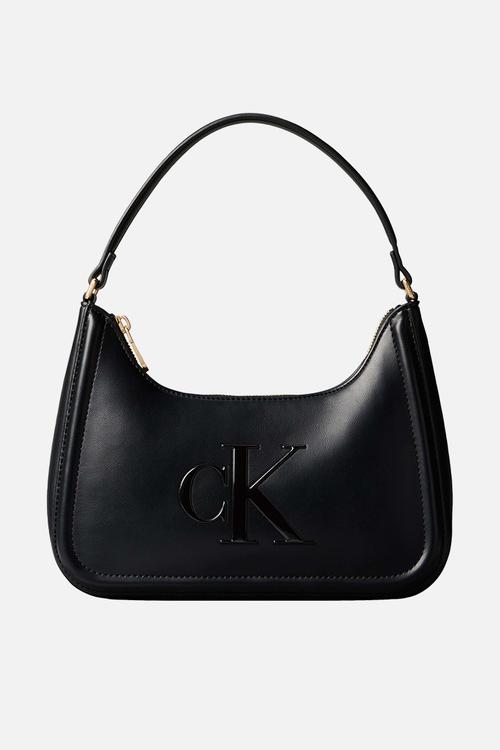 Bold ck small shoulder bag - black