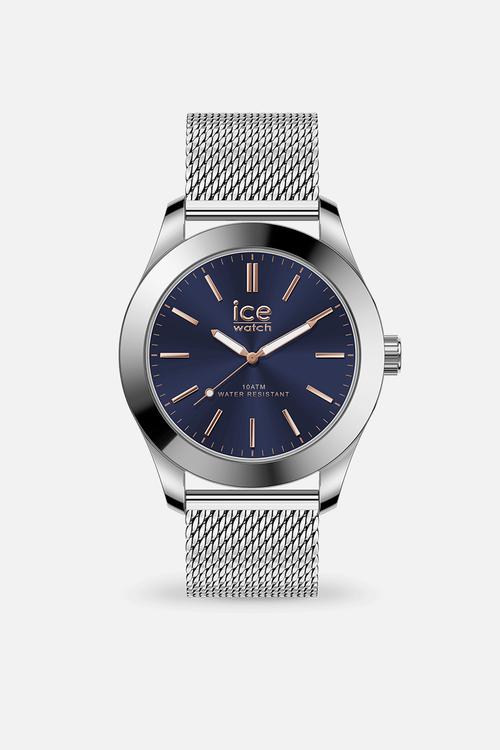 ICE steel - Silver Dark Blue
