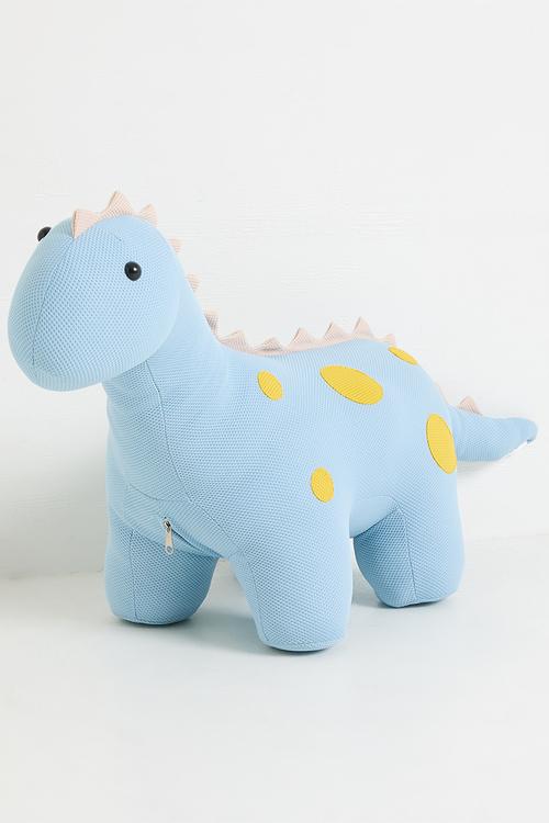 Dino shaped ottoman - light blue