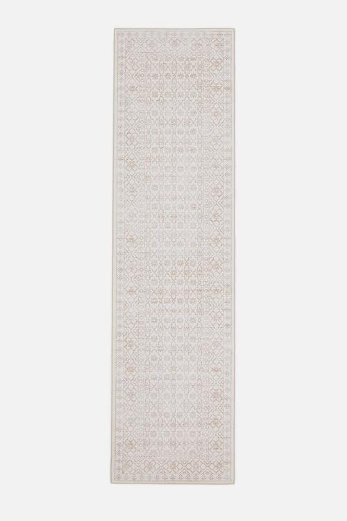Verla Geometric Runner - Natural