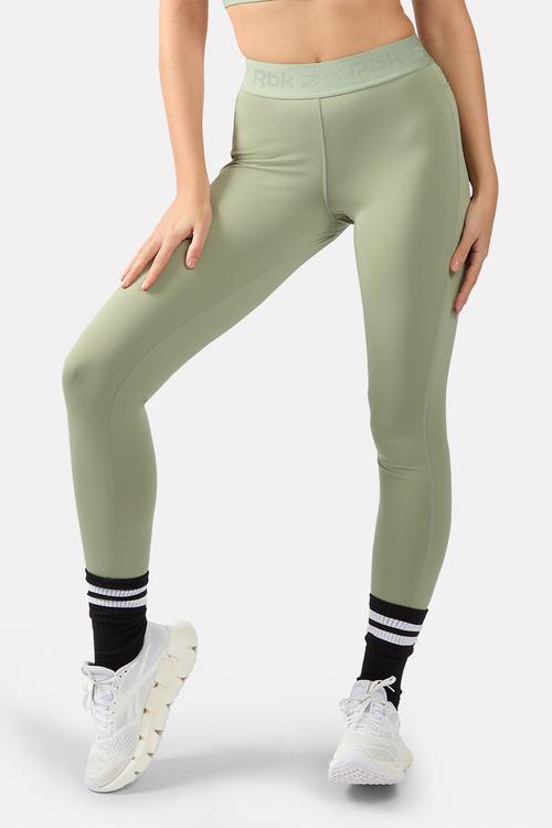 Core Fitness Training Ruched Legging - Hazy Green